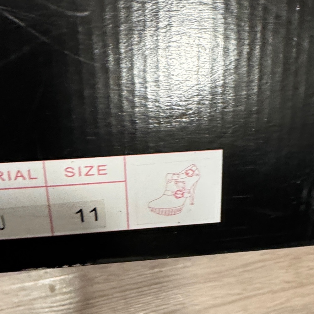 Source Unknown Teal and Blue Heels - image 10